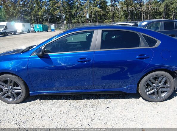 3KPF34AD8ME320707 2021 KIA FORTE Blue 