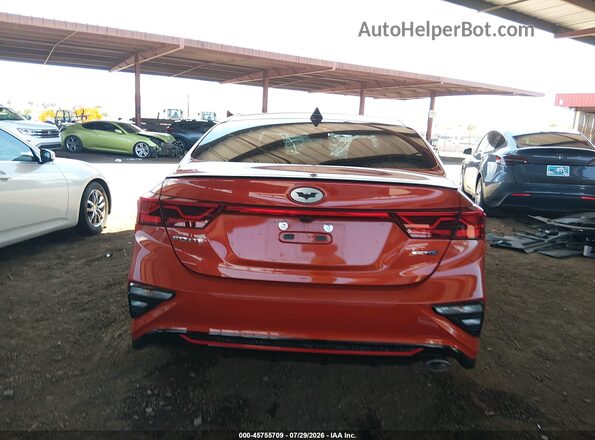 3KPF34AD8ME377747 2021 KIA FORTE Оранжевый 