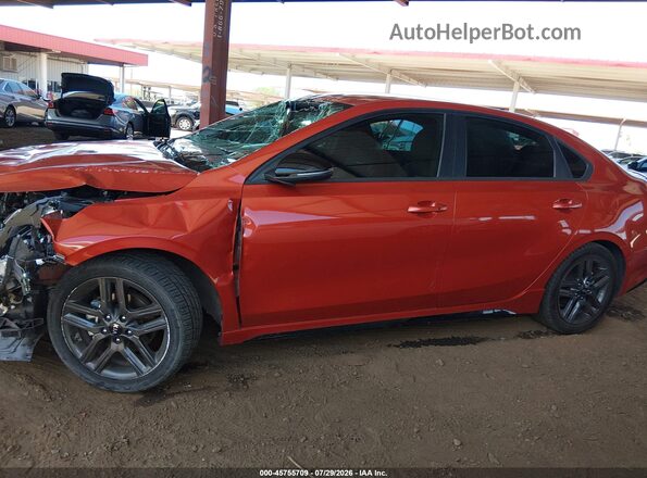 3KPF34AD8ME377747 2021 KIA FORTE Оранжевый Панорамный вид салона 360°