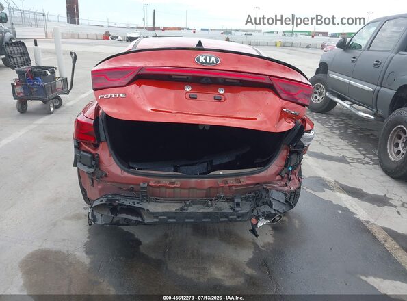 3KPF34AD8ME409029 2021 KIA FORTE Orange Vista frontal