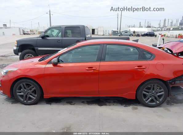 3KPF34AD8ME409029 2021 KIA FORTE Orange Vista interior de 360 grados