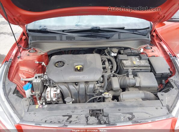 3KPF34AD8ME409029 2021 KIA FORTE Orange Vista trasera