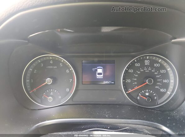 3KPF34AD8ME414165 2021 KIA FORTE Gray უკანა სავარძლების ხედი