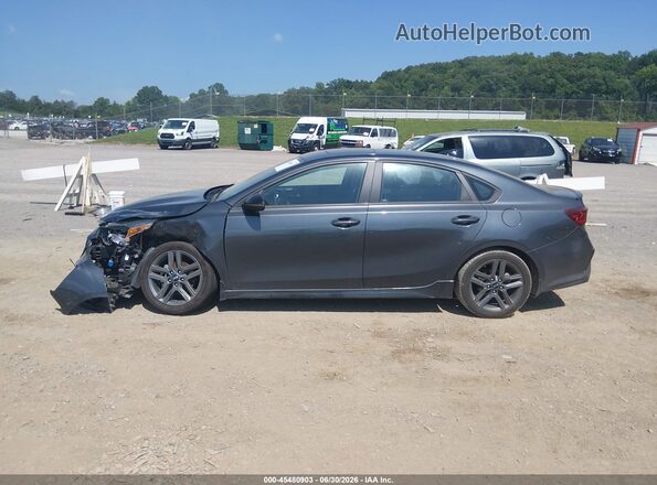3KPF34AD8ME414165 2021 KIA FORTE Gray სალონის 360-გრადუსიანი ხედი