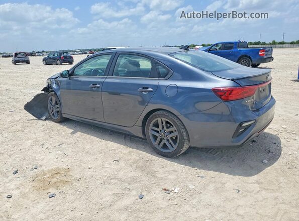 3KPF34AD8ME415896 2021 KIA FORTE Gray Задня ліва чверть