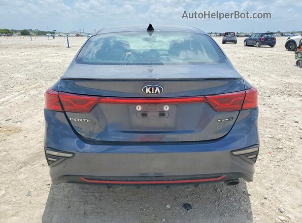 3KPF34AD8ME415896 2021 KIA FORTE Gray Вид ззаду