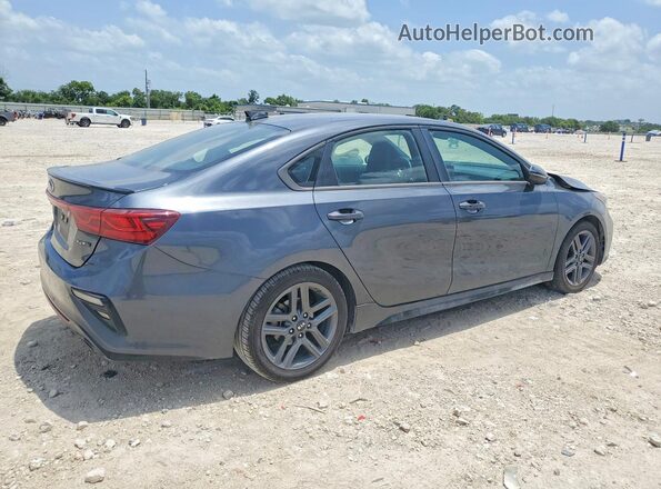 3KPF34AD8ME415896 2021 KIA FORTE Gray Задня права чверть