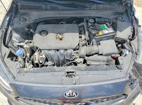 3KPF34AD8ME415896 2021 KIA FORTE Gray Вид задньої частини салону