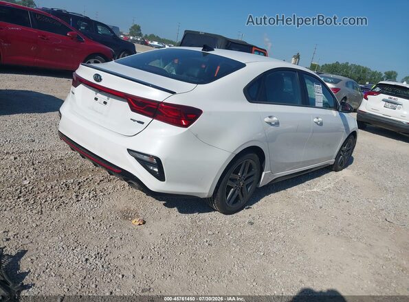 3KPF34AD8ME419074 2021 KIA FORTE White Задня права чверть