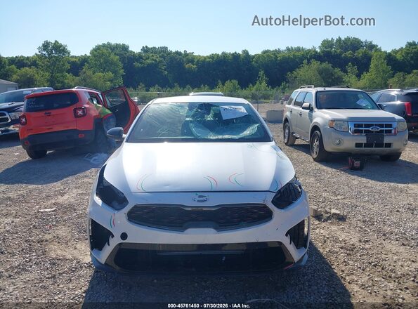3KPF34AD8ME419074 2021 KIA FORTE White Вид спереду