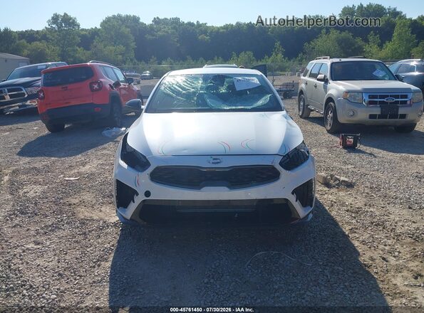 3KPF34AD8ME419074 2021 KIA FORTE White Вид задньої частини салону