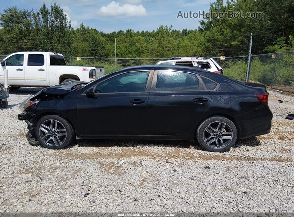 3KPF34AD9KE022714 2019 KIA FORTE Black Vista interior trasera