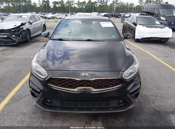 3KPF34AD9LE229928 2020 KIA FORTE Black ხელსაწყოთა პანელის ხედი
