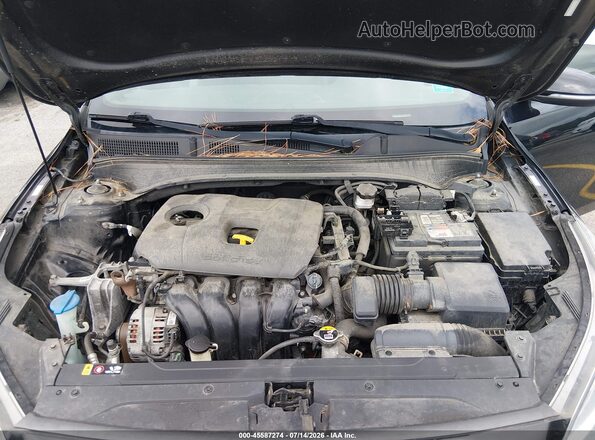 3KPF34AD9LE229928 2020 KIA FORTE Black უკანა ხედი