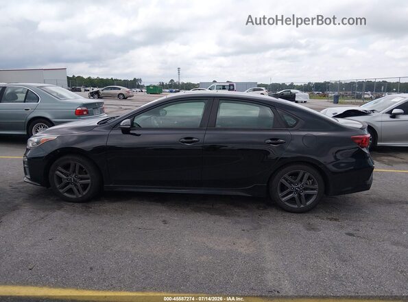 3KPF34AD9LE229928 2020 KIA FORTE Black სალონის 360-გრადუსიანი ხედი