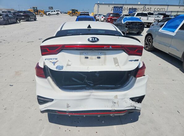 3KPF34AD9LE257938 2020 KIA FORTE White Vista trasera