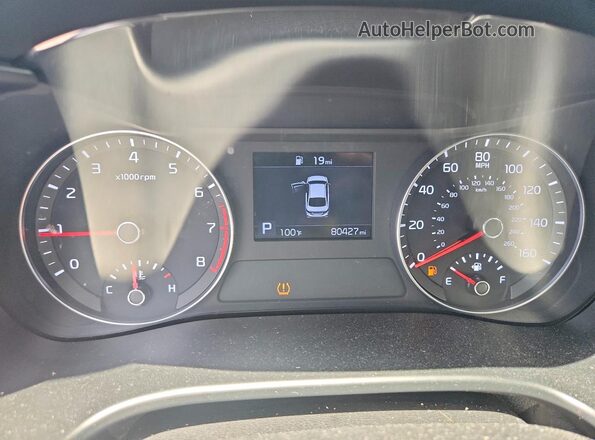 3KPF34AD9LE257938 2020 KIA FORTE White Vista del cuadro de instrumentos