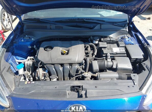 3KPF34AD9ME283005 2021 KIA FORTE Blue Vista trasera
