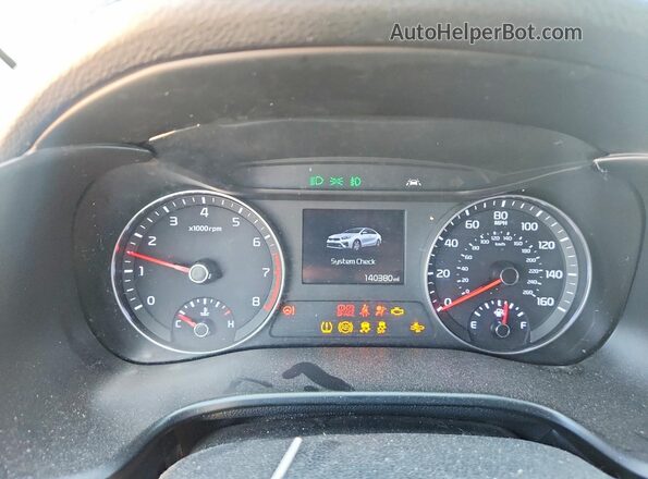 3KPF34AD9ME350265 2021 KIA FORTE Black Vista del cuadro de instrumentos