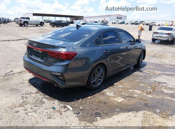 3KPF34AD9ME378499 2021 KIA FORTE Black Tył prawy