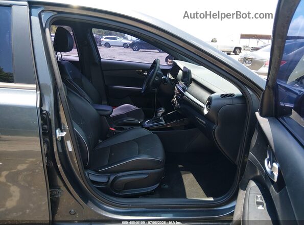 3KPF34AD9ME378499 2021 KIA FORTE Black Widok wnętrza z przodu