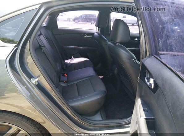 3KPF34AD9ME378499 2021 KIA FORTE Black Widok naklejki z numerem VIN