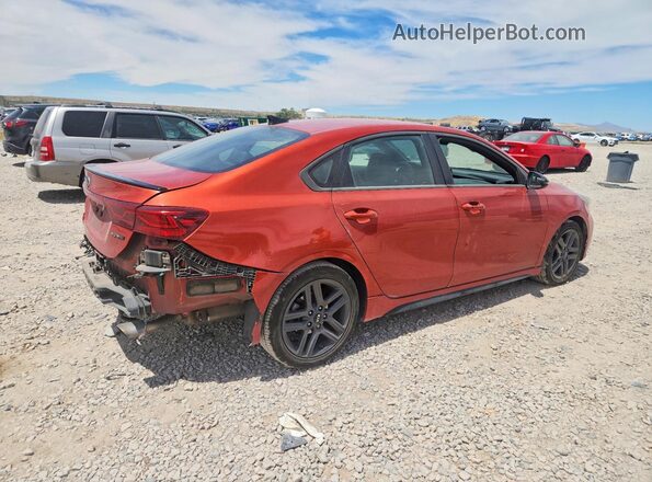 3KPF34AD9ME385145 2021 KIA FORTE Red Tył prawy