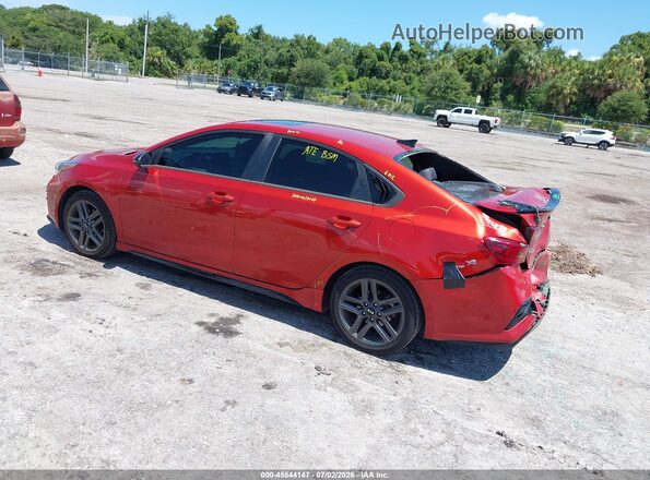 3KPF34AD9ME409976 2021 KIA FORTE Orange Задня ліва чверть