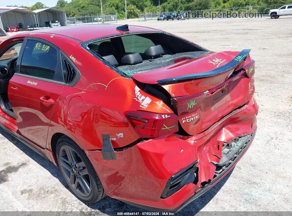 3KPF34AD9ME409976 2021 KIA FORTE Orange Вид спереду