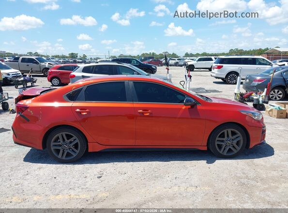 3KPF34AD9ME409976 2021 KIA FORTE Orange Вид задньої частини салону