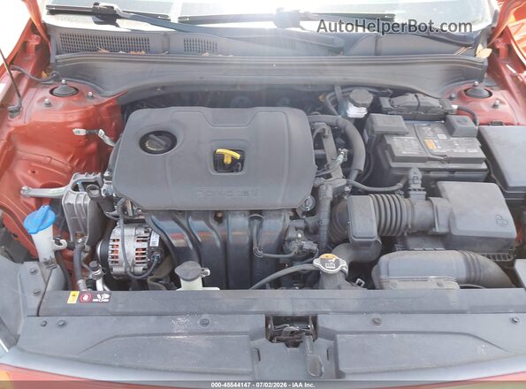 3KPF34AD9ME409976 2021 KIA FORTE Orange Вид ззаду