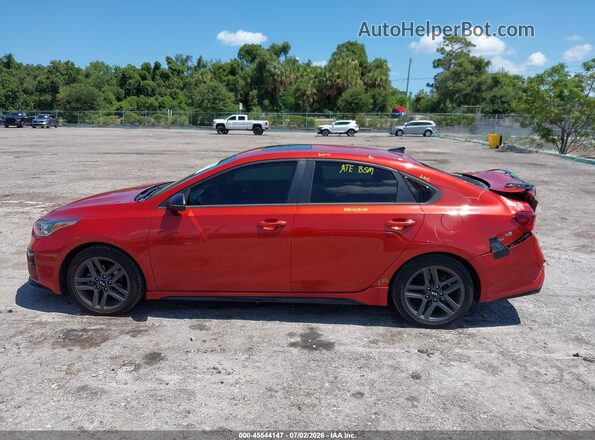 3KPF34AD9ME409976 2021 KIA FORTE Orange Панорамний вид салону 360°