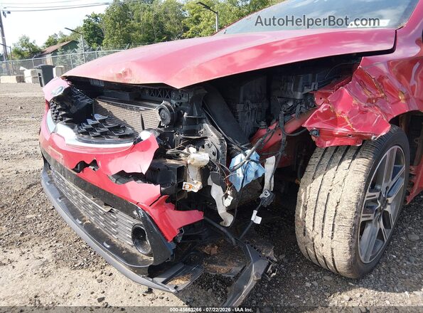 3KPF34ADXKE007896 2019 KIA FORTE Red Vista frontal