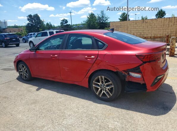 3KPF34ADXKE016386 2019 KIA FORTE Red Հետևի ձախ