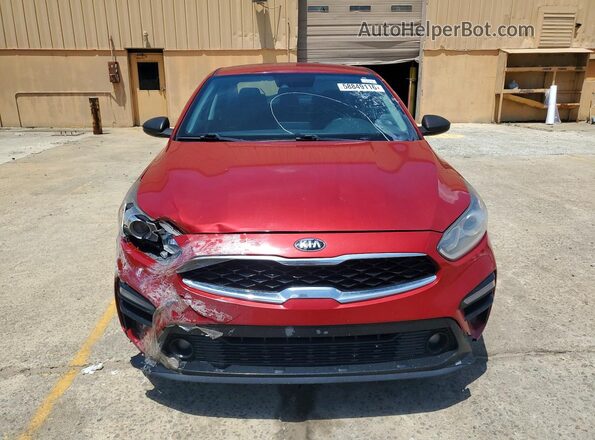 3KPF34ADXKE016386 2019 KIA FORTE Red Դիմացի տեսք
