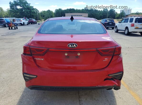 3KPF34ADXKE016386 2019 KIA FORTE Red Հետևի տեսք