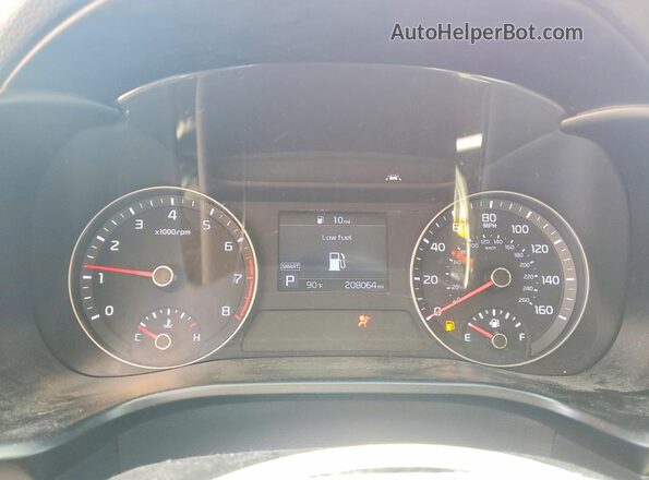 3KPF34ADXKE016386 2019 KIA FORTE Red Սարքավորումների վահանակի տեսք