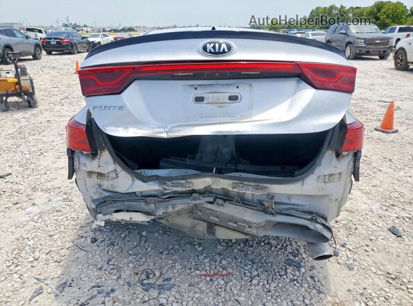 3KPF34ADXKE021958 2019 KIA FORTE Silver უკანა ხედი