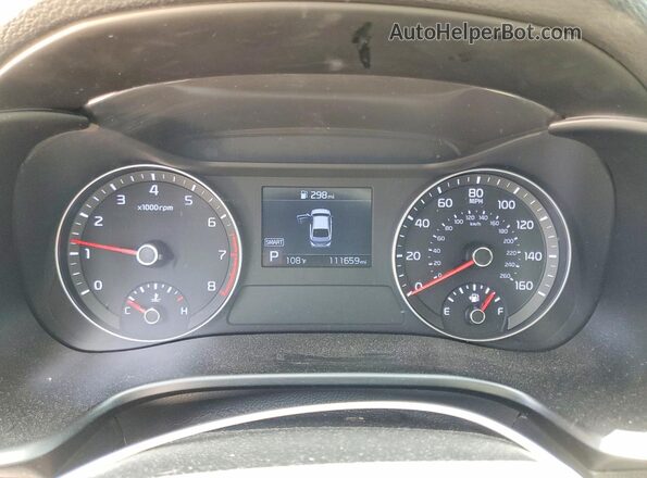 3KPF34ADXKE021958 2019 KIA FORTE Silver ხელსაწყოთა პანელის ხედი