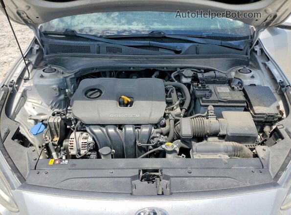 3KPF34ADXKE021958 2019 KIA FORTE Silver უკანა სალონის ხედი