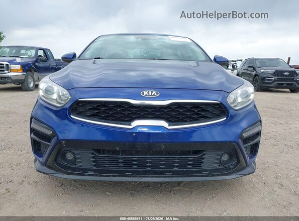 3KPF34ADXKE087619 2019 KIA FORTE Blue Вид задньої частини салону