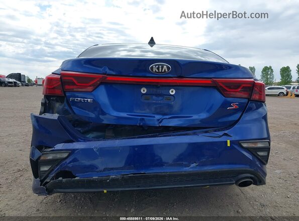 3KPF34ADXKE087619 2019 KIA FORTE Blue 