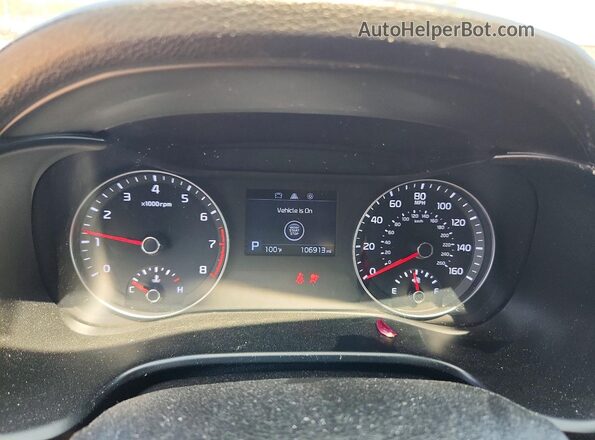 3KPF34ADXLE141972 2020 KIA FORTE Угольный Вид щитка приборов