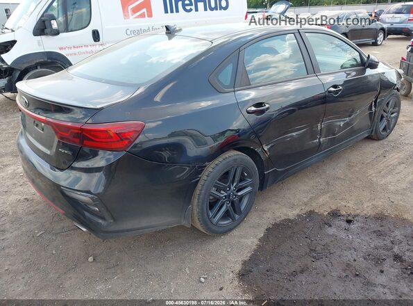 3KPF34ADXME340876 2021 KIA FORTE Black Trasero derecho
