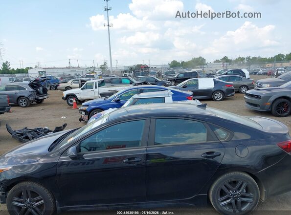 3KPF34ADXME340876 2021 KIA FORTE Black Vista interior de 360 grados