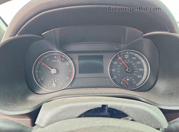 3KPF34ADXME340912 2021 KIA FORTE White Widok zestawu wskaźników