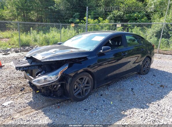 3KPF34ADXME368791 2021 KIA FORTE Black Przód lewy