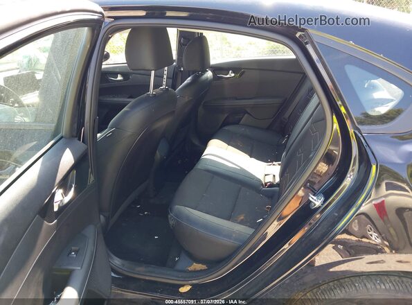 3KPF34ADXME368791 2021 KIA FORTE Black Widok naklejki z numerem VIN
