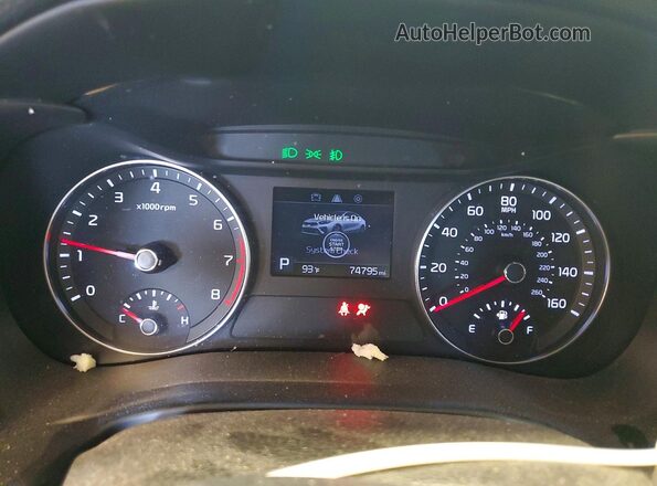 3KPF34ADXME395683 2021 KIA FORTE Белый Вид щитка приборов
