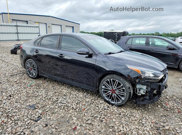 3KPF44AC0LE199819 2020 KIA FORTE Black Передня права чверть
